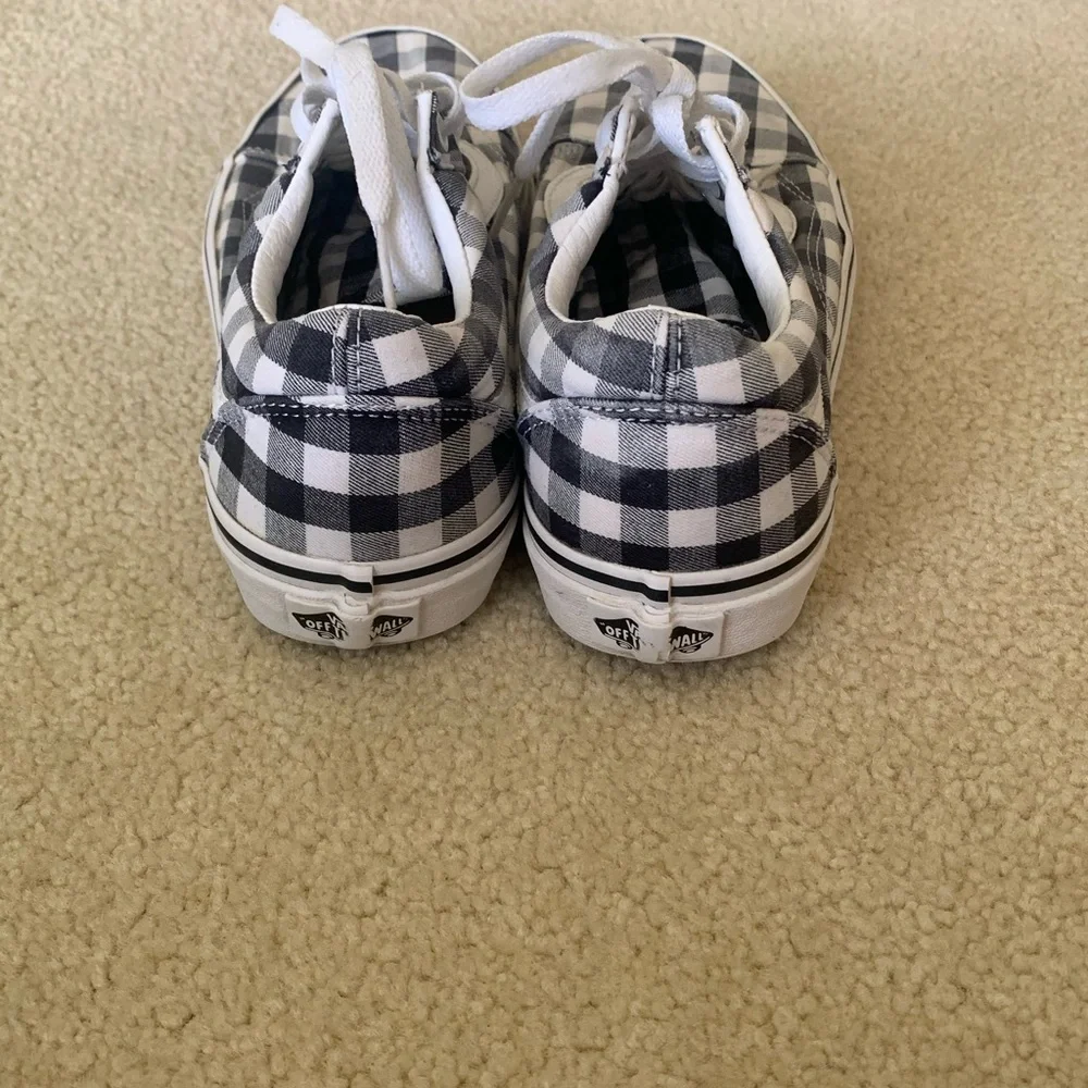 VANS “Old Skool” Checkered Sneakers - Picture 4 of 9